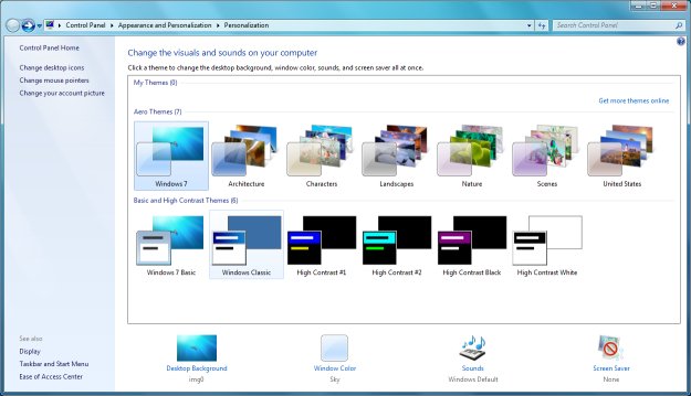 Windows 7 Themes