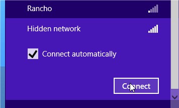 Connect To Hidden Network