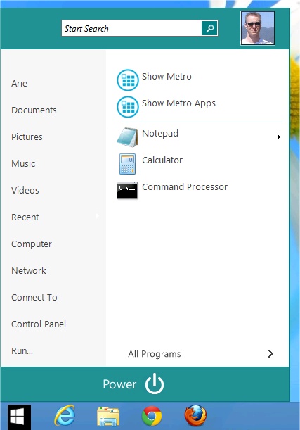 ViStart Windows 8 Start menu replacement