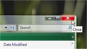 Windows Vista Aero-Galss style