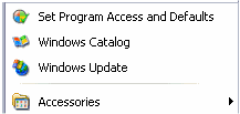 Set Program Access and Defaults