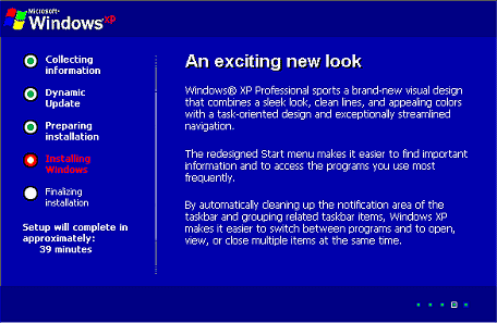 Windows XP Setup