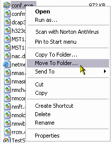 Add "Copy to Folder" and "Move to Folder" to Explorer Context Menu