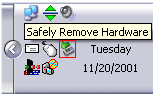 Safely Remove Hardware Icon