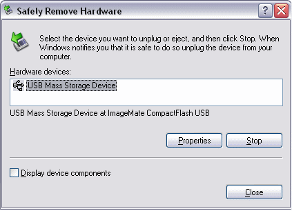 Safely Remove Hardware