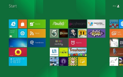 Windows 8 Start Screen